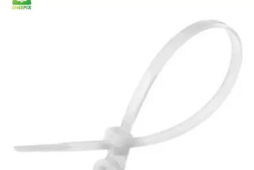 ABRACADEIRA EM NYLON BRANCO 380X7,6MM 100un