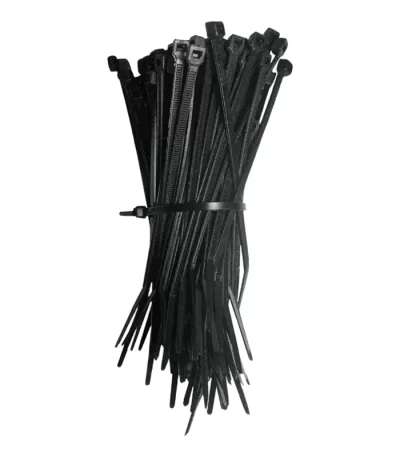 ABRAÇADEIRA EM NYLON PRETO 200X3,6MM 100un