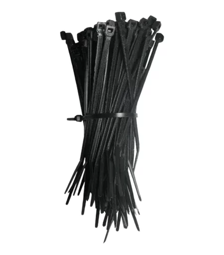 ABRAÇADEIRA EM NYLON PRETO 200X3,6MM 100un