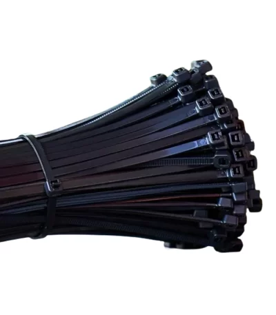 ABRAÇADEIRA EM NYLON PRETO 550X7,6MM 100un 191016