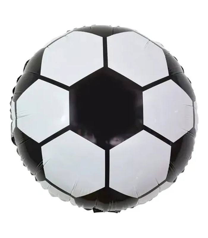 Balão Bexiga Metalizado Bola de Futebol 20 50CM Balão Bexiga Metalizado Bola de Futebol 20 50CM