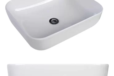 Cuba Cerâmica Retangular Branca 50.5X39.5X13cm