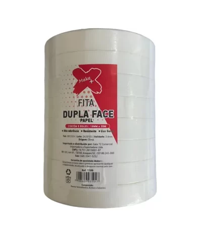 Fita Dupla Face Papel 70 micras