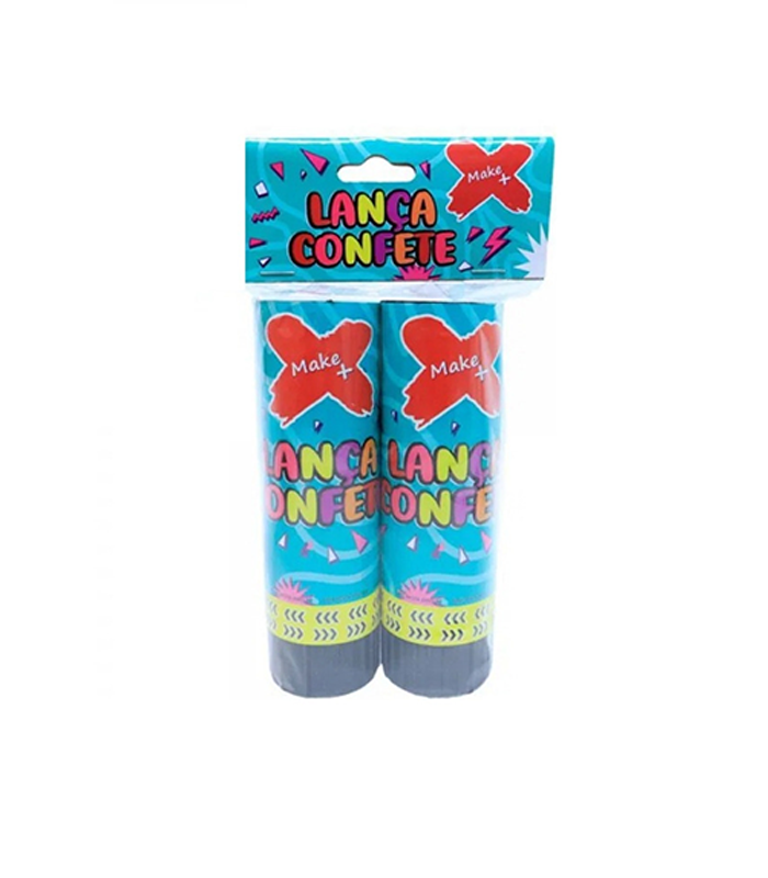Lança Confete de Mola 15cm c2 Lança Confete de Mola 15cm c/2