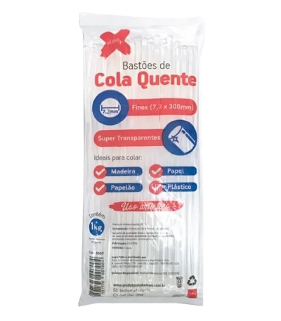 Refil Bastão Cola Quente Fino