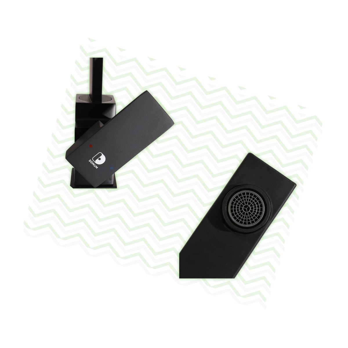 f9779676563b1568bba488bb4d5eb6cb.jpg Torneira Monocomando Quadrada 360º Preta - Imagem 4