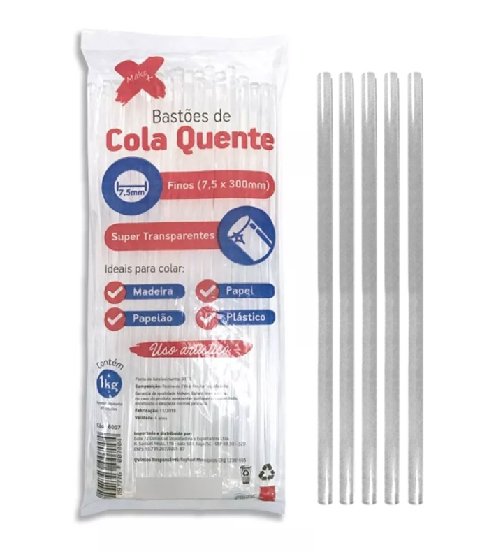 Refil Bastão Cola Quente Fino 1kg - Imagem 2