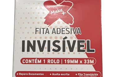 Fita Adesiva Invisível 19mmX33m