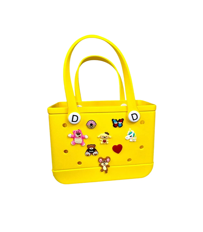 Bolsa EVA Pequena Amarela Bolsa EVA Pequena Amarela