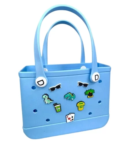 Bolsa EVA Média Azul Claro