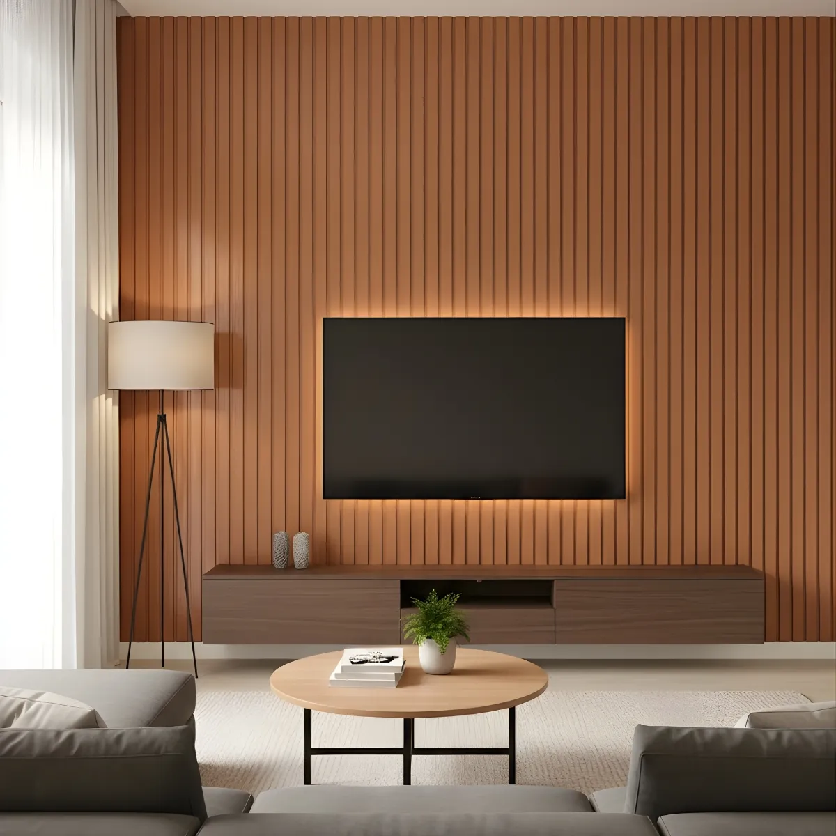 D_NQ_NP_2X_898523-MLB98909067748_112025-F Painel Ripado WPC Marrom 219X26x2900mm - Imagem 5