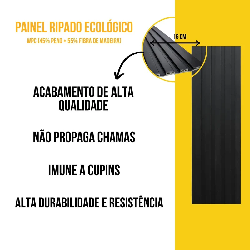 montagem_3_preto_800x - Copia Painel Ripado WPC Preto Make Decor - Imagem 6