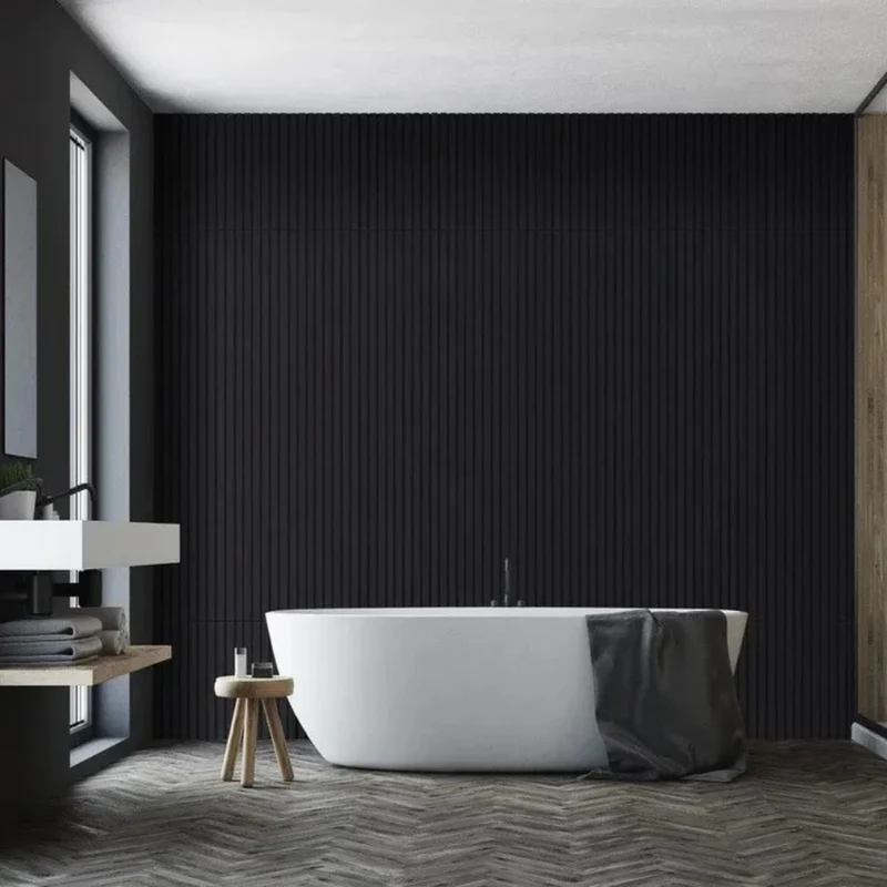 preto_4_63449031-0423-4d21-bce1-3148d43bb6ed_800x Painel Ripado WPC Preto Make Decor - Imagem 3